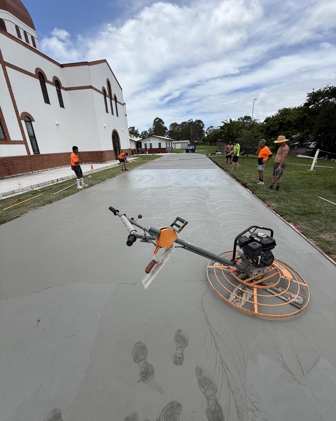 Concrete Pathways