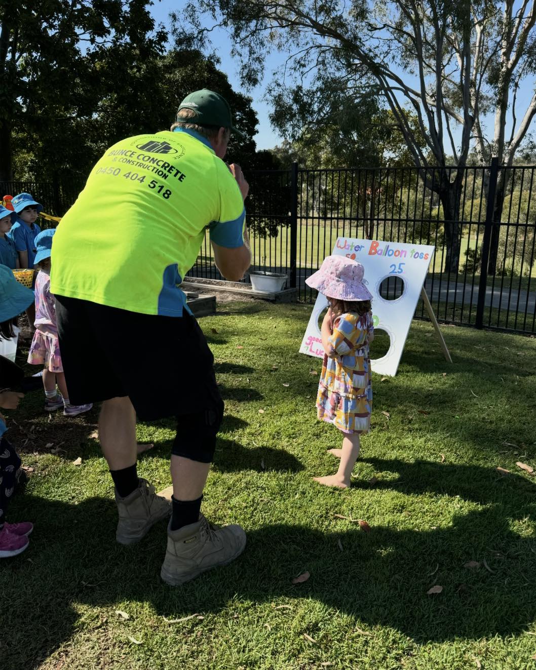 Bunce team member at community event in Rochedale South